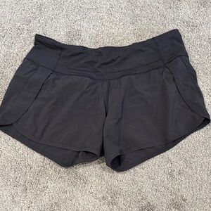 Size 6 Black Women's Lululemon Shorts